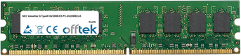 ValueStar G TypeW GV28WE/E5 PC-GV28WEEA5 1GB Módulo - 240 Pin 1.8v DDR2 PC2-4200 Non-ECC Dimm