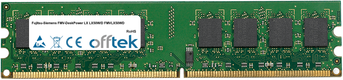 FMV-DeskPower LX LX50W/D FMVLX50WD 1GB Módulo - 240 Pin 1.8v DDR2 PC2-5300 Non-ECC Dimm