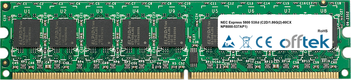 Express 5800 53Xd (C2D/1.86G(2)-80CX NP8000-537AP1) 1GB Módulo - 240 Pin 1.8v DDR2 PC2-5300 ECC Dimm (Dual Rank)