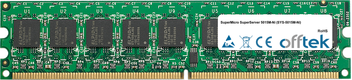 SuperServer 5015M-Ni (SYS-5015M-Ni) 2GB Módulo - 240 Pin 1.8v DDR2 PC2-4200 ECC Dimm (Dual Rank)
