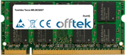 Tecra M5-0EG007 2GB Módulo - 200 Pin 1.8v DDR2 PC2-5300 SoDimm