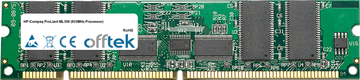 ProLiant ML350 (933MHz Processor) 512MB Módulo - 168 Pin 3.3v PC133 ECC Registered SDRAM Dimm