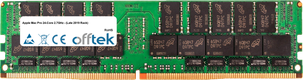 Mac Pro 24-Core 2.7GHz - (Late 2019 Rack) 128GB Módulo - 288 Pin 1.2v DDR4 PC4-23400 LRDIMM ECC Dimm Load Reduced