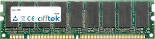 AX64 256MB Módulo - 168 Pin 3.3v PC100 ECC SDRAM Dimm