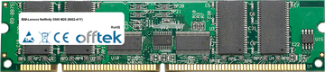 Netfinity 5500 M20 (8662-41Y) 1GB Kit (4x256MB Módulos) - 168 Pin 3.3v PC100 ECC Registered SDRAM Dimm
