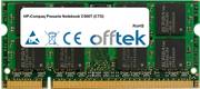 Presario Notebook C500T (CTO) 1GB Módulo - 200 Pin 1.8v DDR2 PC2-4200 SoDimm