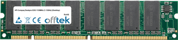 Deskpro EXS 1130MHz (1.13GHz) (Desktop) 256MB Módulo - 168 Pin 3.3v PC133 SDRAM Dimm