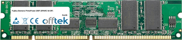 PrimePower 200F (SPARC 64 GP) 4GB Kit (4x1GB Módulos) - 168 Pin 3.3v PC133 ECC Registered SDRAM Dimm