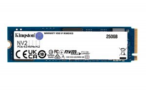 Kingston NV2 PCIe 4.0 NVMe SSD 250GB Unidad
