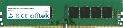  288 Pin Dimm - DDR4 - PC4-17000 (2133Mhz) - Non-ECC 4GB Módulo