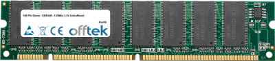  168 Pin Dimm - SDRAM - 133Mhz 3.3V Sin Búfer 256MB Módulo