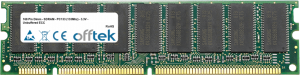  168 Pin Dimm - SDRAM - PC133 (133Mhz) - 3.3V - Sin Búfer ECC 256MB Módulo