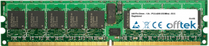  240 Pin Dimm - 1.8v - PC2-4200 (533Mhz) - ECC Con Registro 1GB Módulo