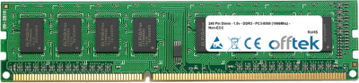  240 Pin Dimm - 1.5v - DDR3 - PC3-8500 (1066Mhz) - Non-ECC 4GB Módulo