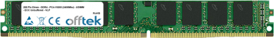  288 Pin Dimm - DDR4 - PC4-19200 (2400Mhz) - UDIMM - ECC Sin Búfer - VLP 16GB Módulo