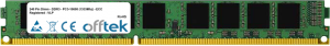  240 Pin Dimm - DDR3 - PC3-10600 (1333Mhz) - ECC Con Registro - VLP 32GB Módulo