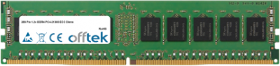 288 Pin 1.2v DDR4 PC4-21300 ECC Dimm 16GB Módulo