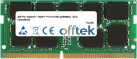  260 Pin SoDimm - DDR4 - PC4-21300 (2666Mhz) - ECC Sin Búfer 8GB Módulo