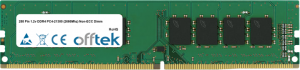  288 Pin 1.2v DDR4 PC4-21300 (2666Mhz) Non-ECC Dimm 4GB Módulo