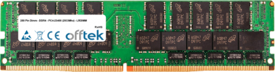  288 Pin Dimm - DDR4 - PC4-23400 (2933Mhz) - LRDIMM 256GB Módulo