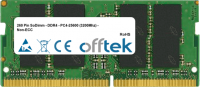  260 Pin SoDimm - DDR4 - PC4-25600 (3200Mhz) - Non-ECC 8GB Módulo