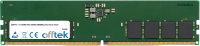  288 Pin 1.1v DDR5 PC5-38400 (4800Mhz) Non-ECC Dimm 8GB Módulo