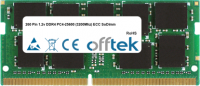  260 Pin 1.2v DDR4 PC4-25600 (3200Mhz) ECC SoDimm 16GB Módulo