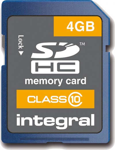 Integral SDHC Tarjeta (Class 10) 4GB Tarjeta (Class 10)
