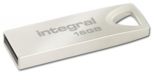 Integral Metal ARC USB 2.0 Flash Unidad 16GB