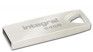Integral Metal ARC USB 2.0 Flash Unidad 64GB