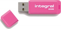 Integral Neon USB Unidad 8GB Unidad (Pink)
