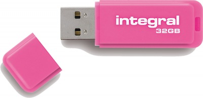 Integral Neon USB Unidad 32GB Unidad (Pink)