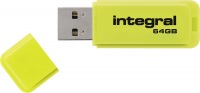 Integral Neon USB Unidad 64GB Unidad (Yellow)