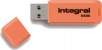 Integral Neon USB Unidad 8GB Unidad (Orange)