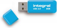 Integral Neon USB 3.0 Flash Unidad 8GB Unidad (Blue)