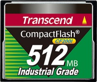 Transcend Industrial Ultra Compact Flash (200x) 512MB Tarjeta (200x)