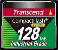 Transcend Industrial Ultra Compact Flash (200x) 128MB Tarjeta (200x)