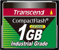 Transcend Industrial Ultra Compact Flash (200x) 1GB Tarjeta (200x)