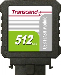 Transcend IDE Industrial USB Vertical 512MB Módulo