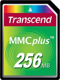 Transcend MultiMedia Tarjeta Plus 256MB Tarjeta
