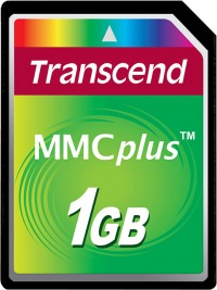 Transcend MultiMedia Tarjeta Plus 1GB Tarjeta