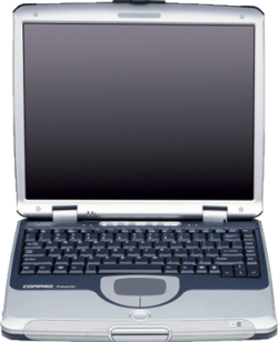 HP-Compaq Presario Notebook 725CA portátil